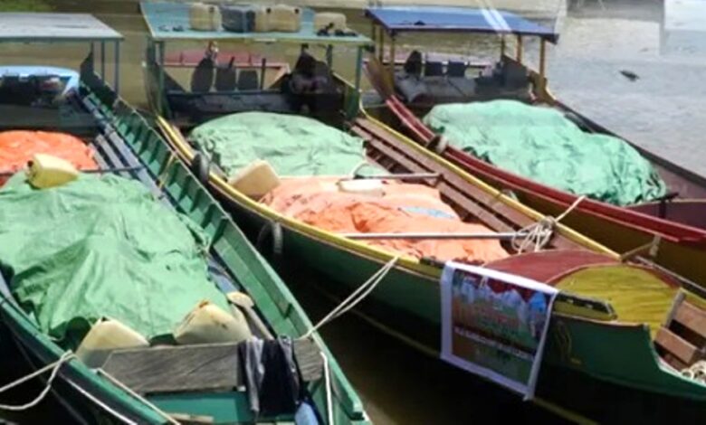 bantuan logistik Mahakam Ulu