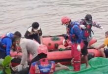 korban tenggelam Sungai Belayan