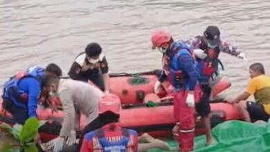 korban tenggelam Sungai Belayan