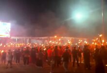 pawai obor Mahakam Ulu