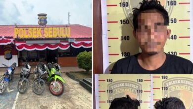 pencurian motor Sebulu