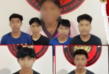 pencurian tabung gas Tenggarong