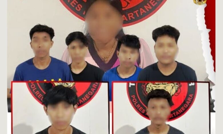 pencurian tabung gas Tenggarong