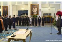 pelantikan pejabat negara