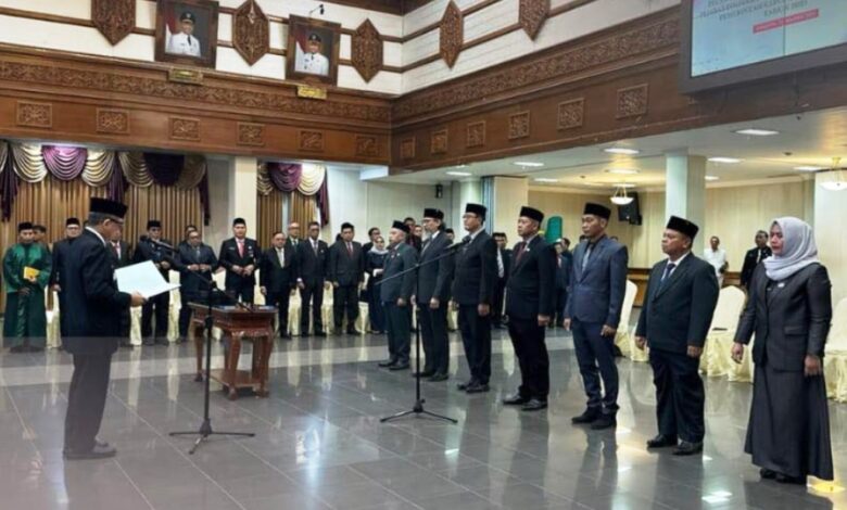 pelantikan pejabat Kutim