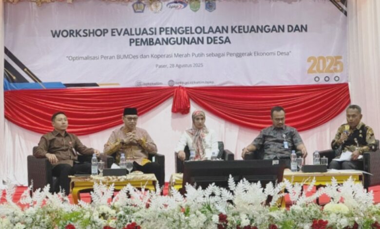 Workshop Evaluasi Desa Paser