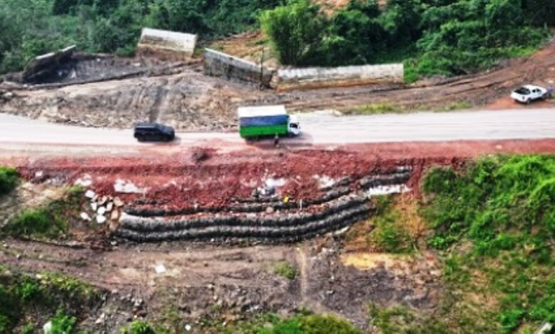 longsor Sangatta-Bengalon