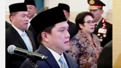Erick Thohir Menpora
