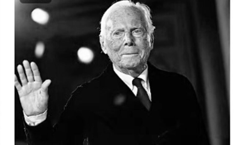 Giorgio Armani meninggal
