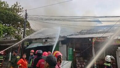 kebakaran kinibalu Samarinda