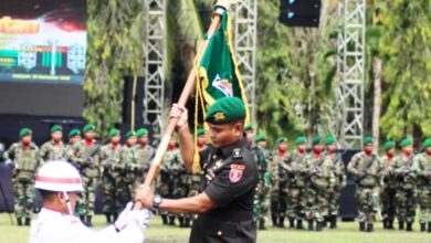 pejabat utama Kodam VI/Mulawarman