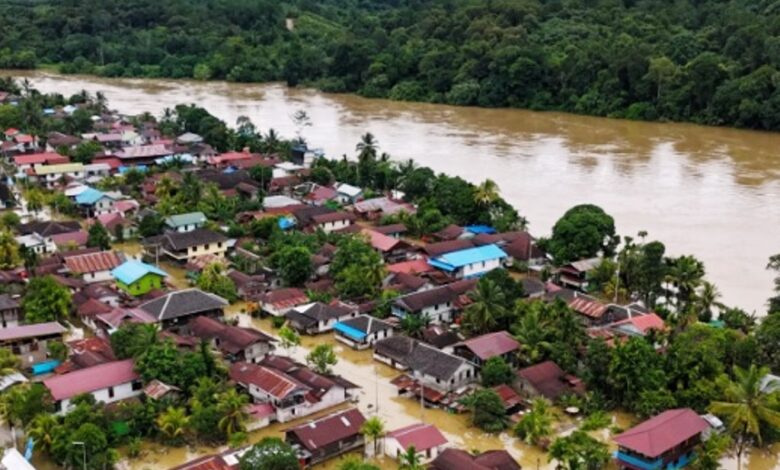 banjir Mahakam Ulu