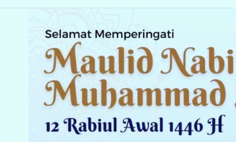 Memperingati Maulid Nabi Muhammad SAW