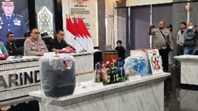 mahasiswa ditangkap Samarinda