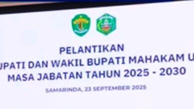 Pelantikan Bupati Mahakam Ulu