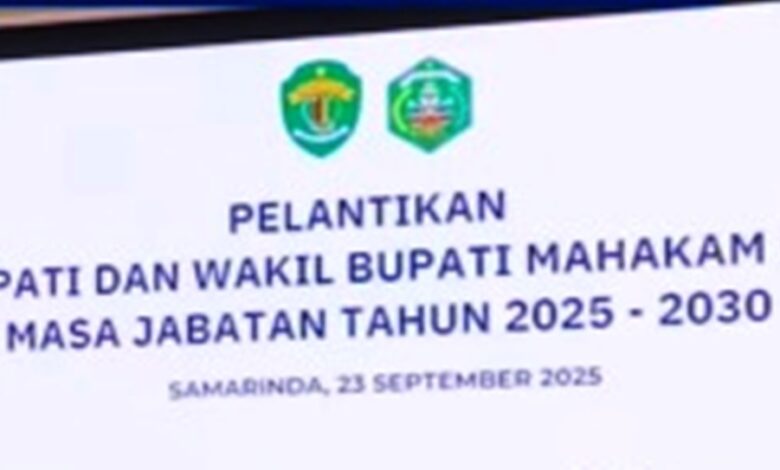 Pelantikan Bupati Mahakam Ulu