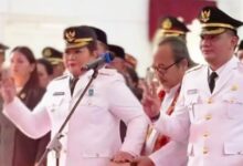 Pelantikan Bupati Mahakam Ulu