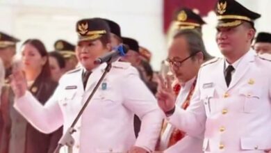 Pelantikan Bupati Mahakam Ulu