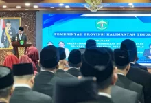 pelantikan pejabat pemprov kaltim