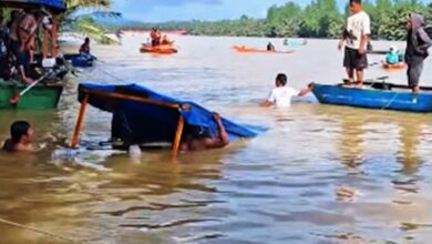 pemancing tenggelam Sangkulirang