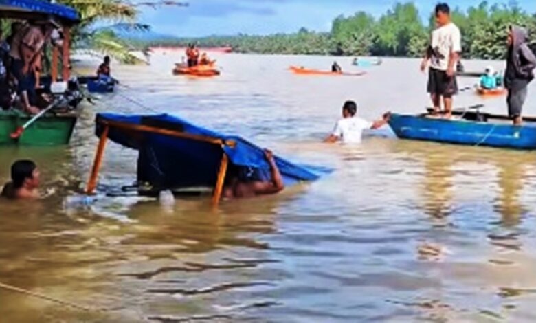pemancing tenggelam Sangkulirang