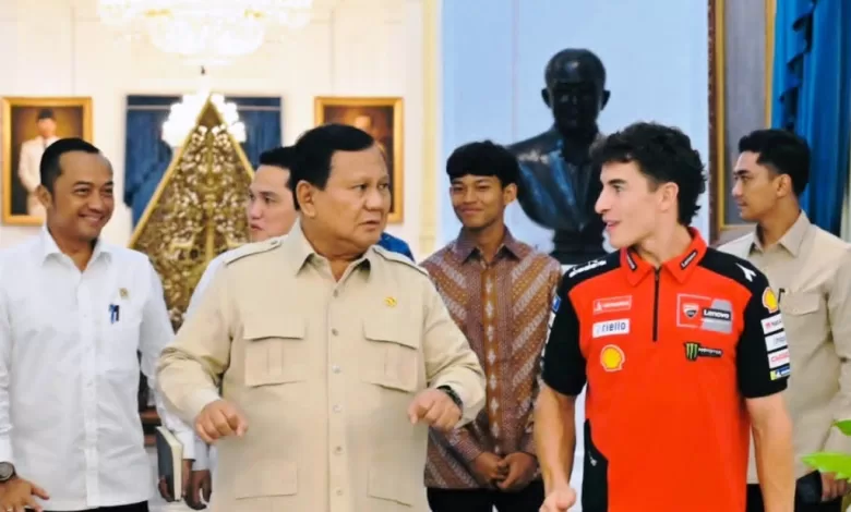 Prabowo Subianto Marc Márquez