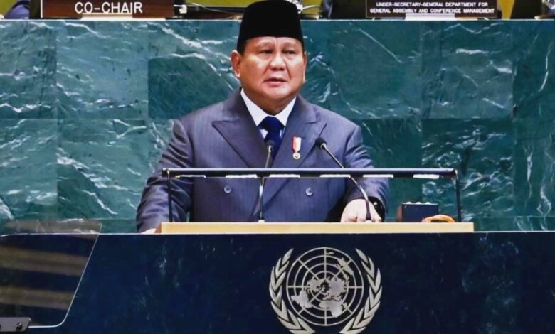 Presiden Prabowo PBB