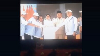 viral video Prabowo di bioskop
