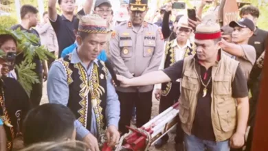 perdamaian adat Jahab PT BDAM