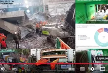 Live Evakuasi Korban Reruntuhan Bangunan Pondok Pesantren Al Khoziny Sidoarjo. (Foto: tangkapan layar Youtube Pemerintah Kabupaten Sidoarjo)