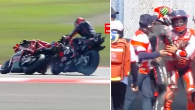 Marc Marquez jatuh MotoGP Mandalika 2025