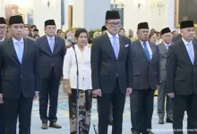 pelantikan pejabat negara