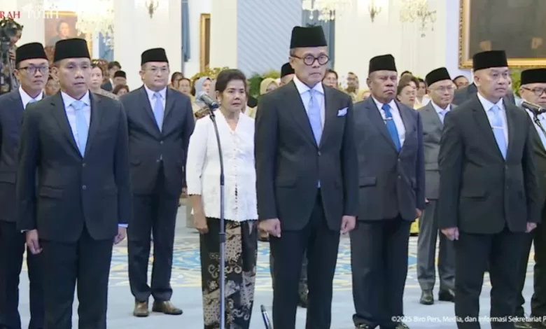 pelantikan pejabat negara