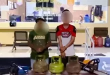 pencurian chainsaw petani Tenggarong