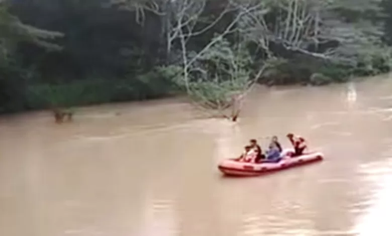 orang hilang di Sungai Meratak Kutim