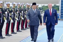 Raja Yordania ke Indonesia