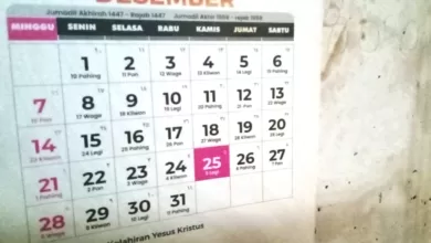 tanggal merah Desember 2025