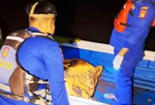 jenazah pria Sepatin