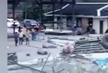 kecelakaan truk Mangkajang Berau