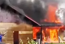 balita tewas Kebakaran Anggana