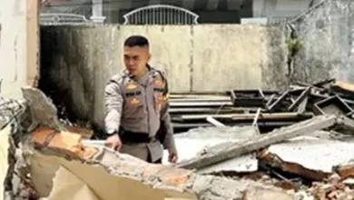 bangunan runtuh samarinda