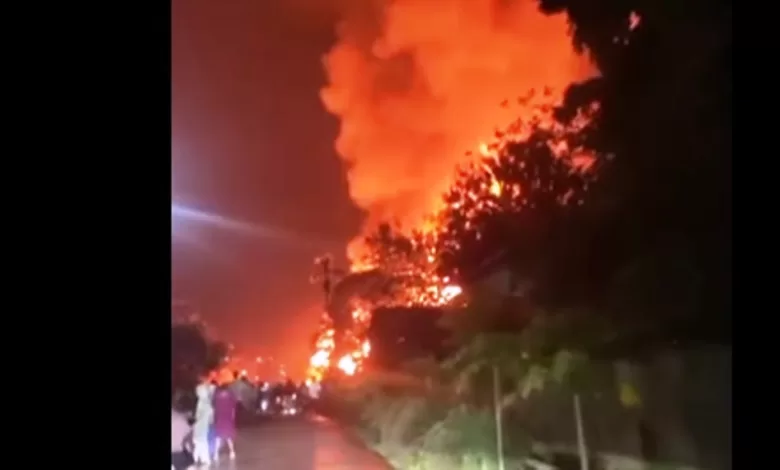 kebakaran bukuan palaran