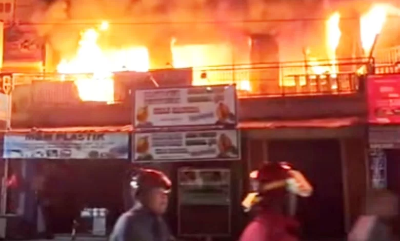 kebakaran ruko Siradj Salman Samarinda