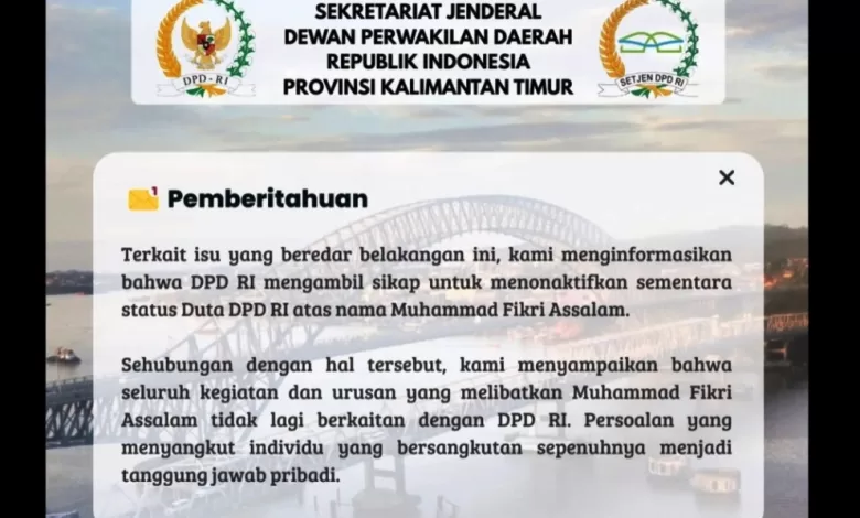 Duta DPD RI Kaltim