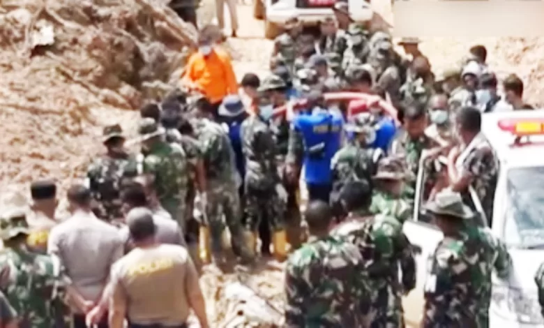 prajurit tni gugur bencana sumatera