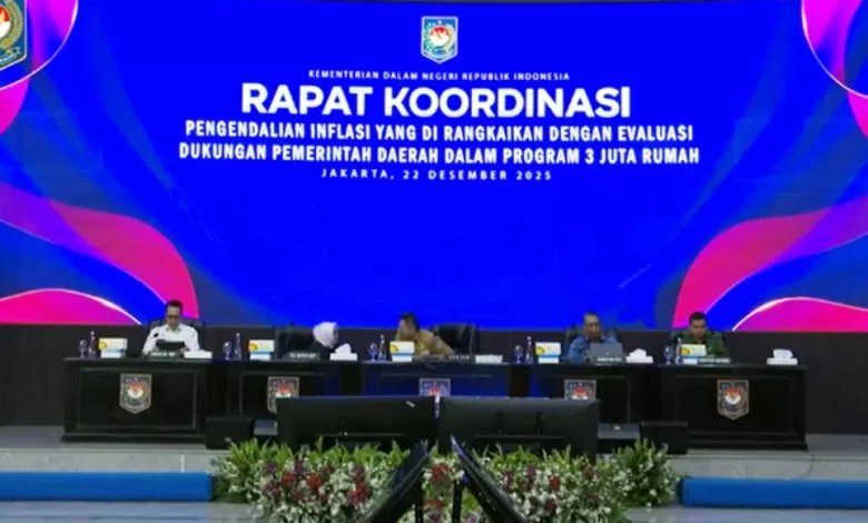 rakor inflasi daerah Kemendagri