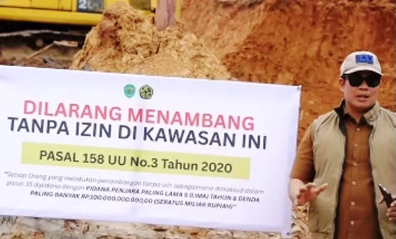 tambang ilegal Berau