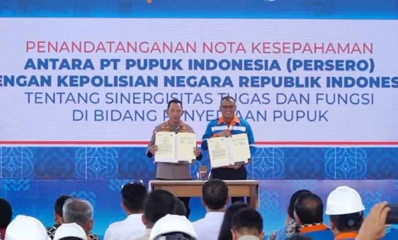 MoU Polri Pupuk Indonesia