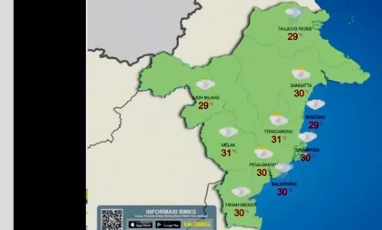 cuaca ekstrem Kaltim