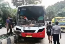 kecelakaan bus samarinda